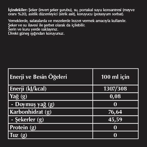 Fersan Portakal Ekşili Sos
