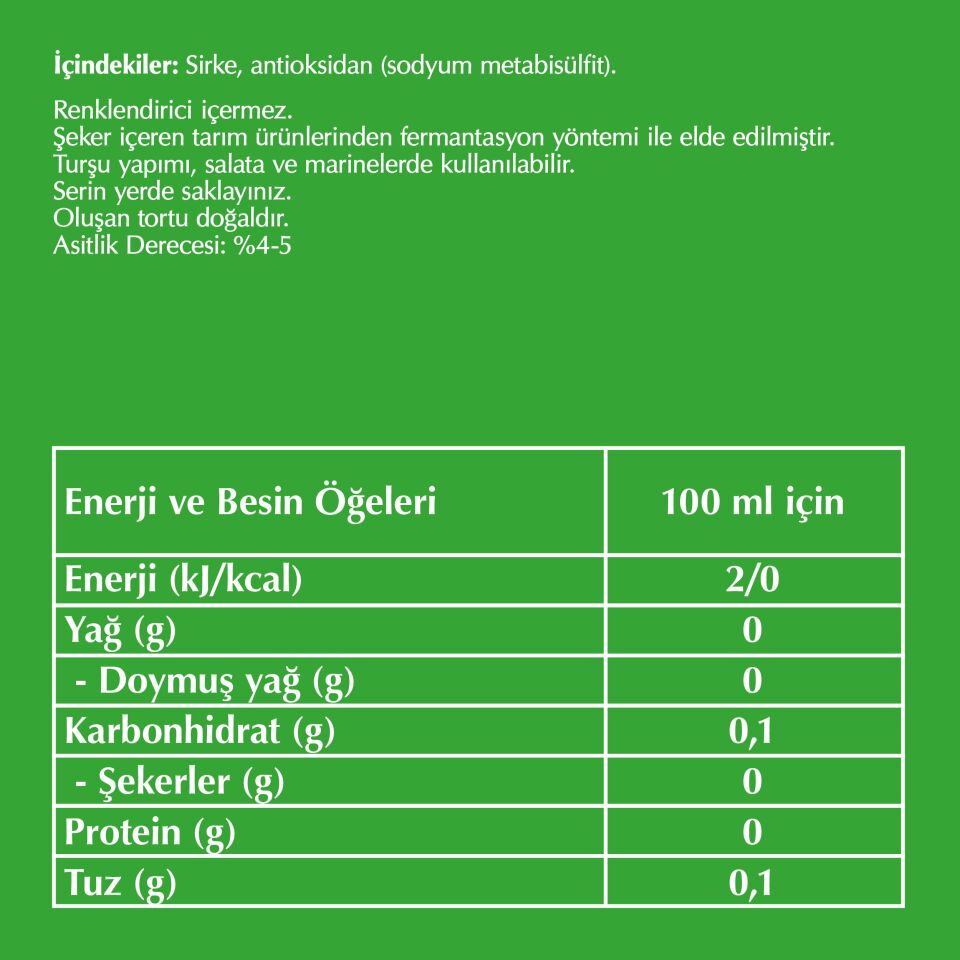 Ferfresh Beyaz Sirke 2 Lt Pet