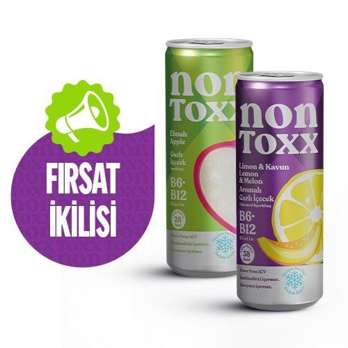 Nontoxx Fırsat 2'lisi (6 Adet Elma, 6 Adet Limon & Kavun)