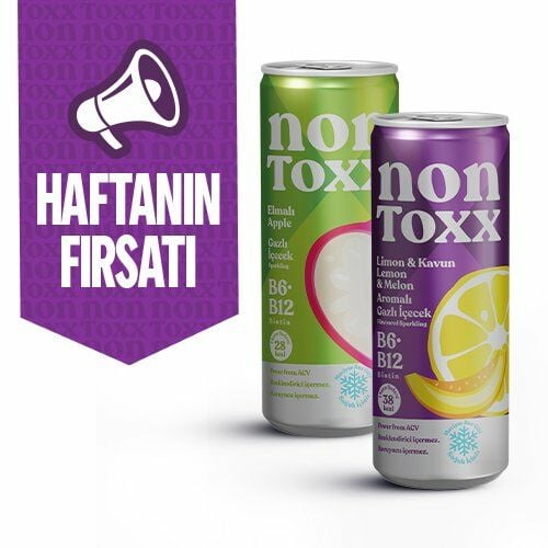 Nontoxx Fırsat 2'lisi (6 Adet Elma, 6 Adet Limon & Kavun)