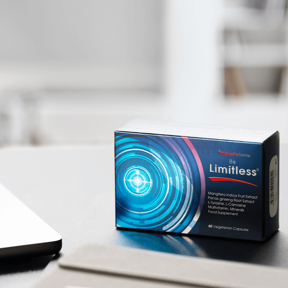 İmuneks Farma Be Limitless 60 Kapsül - (SKT: 06/2025)