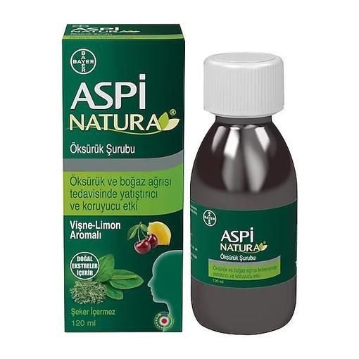 Aspinatura Vişne ve Limon Öksürük Şurubu 120 ml - (SKT: 10/2025)