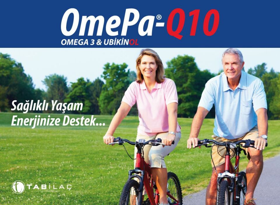 OmePa Q10 Omega-3 & Ubiquinol 30 Kapsül - (SKT: 01/2026)