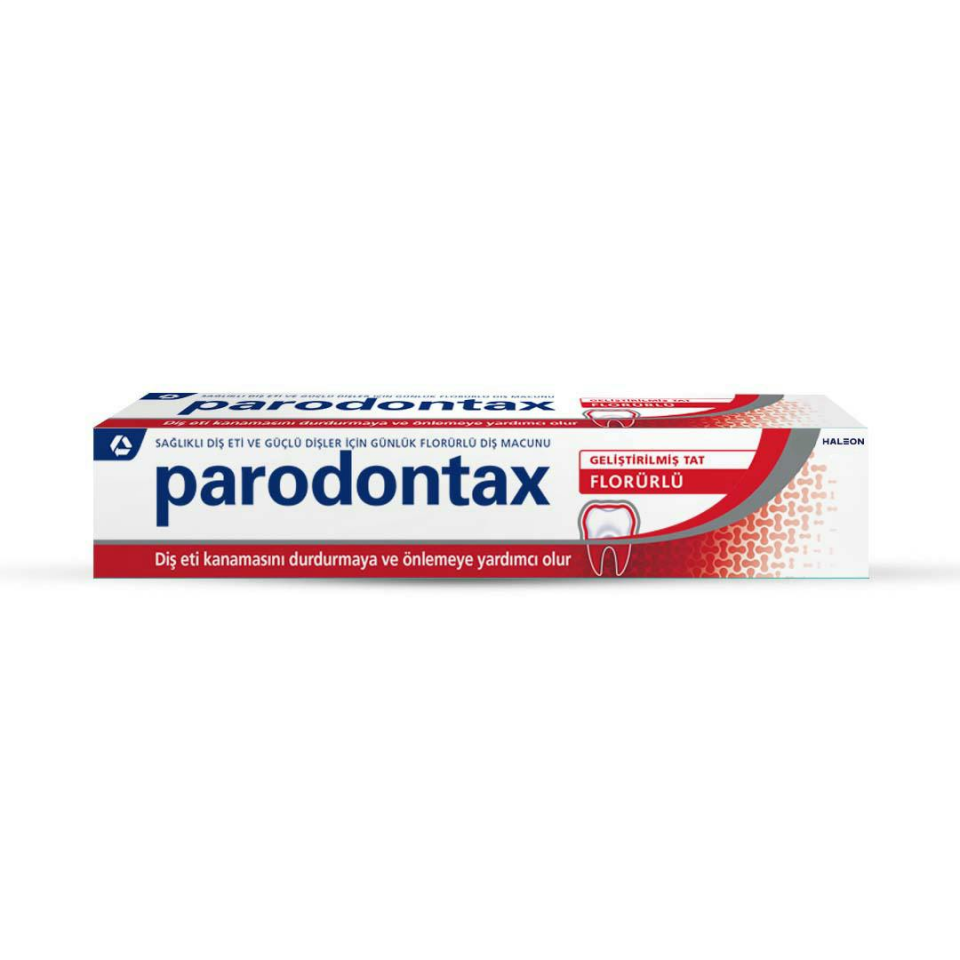 Parodontax Geliştirilmiş Tat Florürlü Diş Macunu 75 ml - (SKT: 08/2027)