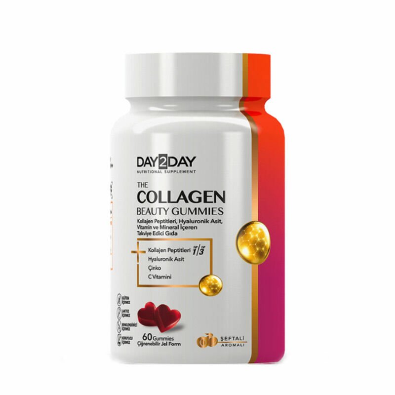 Day2Day The Collagen Gummies 60 Çiğnenebilir Jel - (SKT: 08/2025)