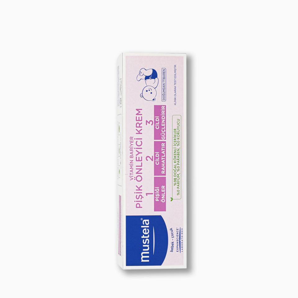 Mustela Vitamin Bariyer 1.2.3. Pişik Önleyici Krem 100 ml - (SKT: 10/2027)