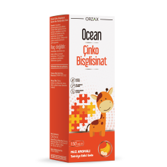 Ocean Çinko Bisglisinat Şurup 150ML - (SKT: 11/2025)