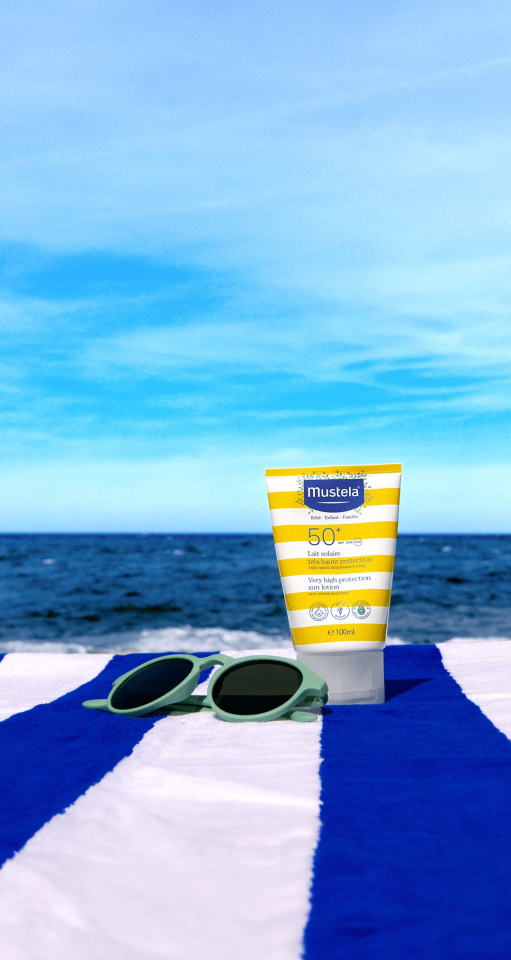 Mustela Yüksek Koruma Faktörlü Güneş Losyonu Tüm Aile İçin SPF50+ 100 ml - (SKT: 07/2027)