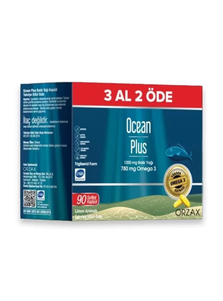 Ocean Plus 30 Kapsül 3 Al 2 Öde - (SKT: 03/2026)