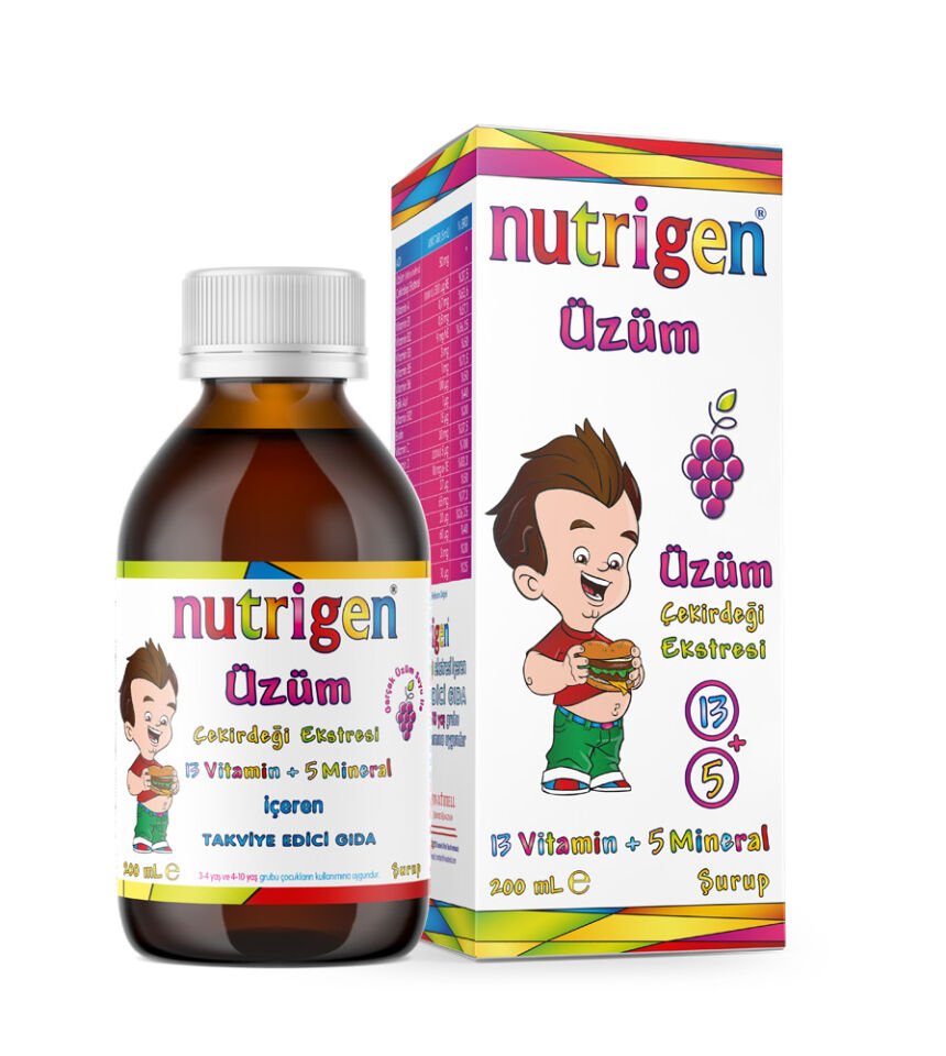 Nutrigen Syrop Grape 200ML - (SKT: 12/2025)