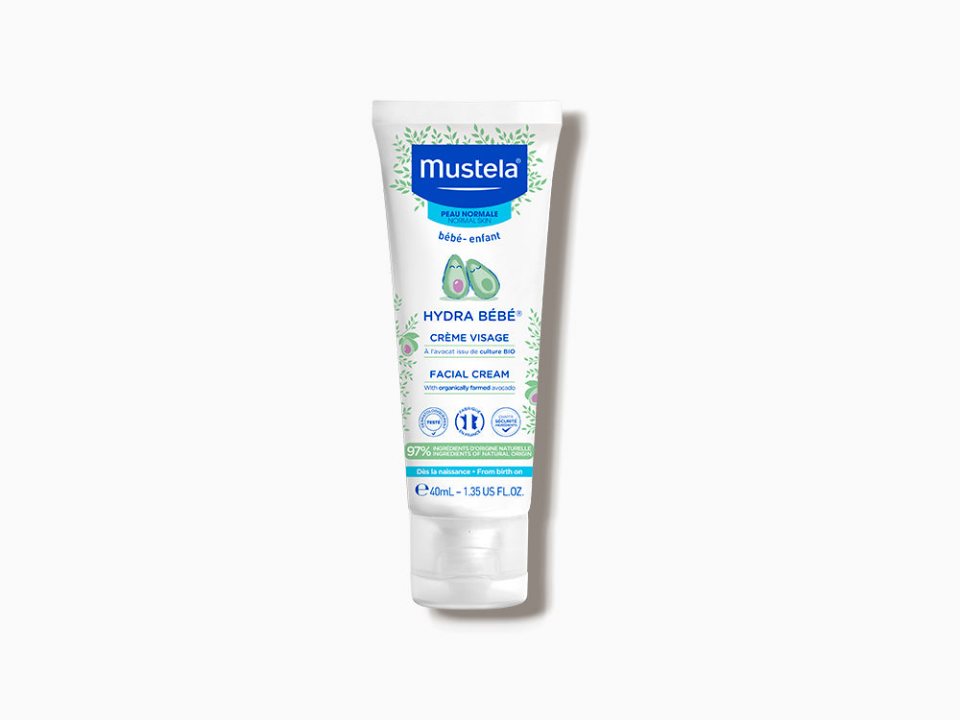 Mustela Hydra Bebe Organik Avokadolu Bebek Yüz Kremi 40ml - (SKT: 06/2027)