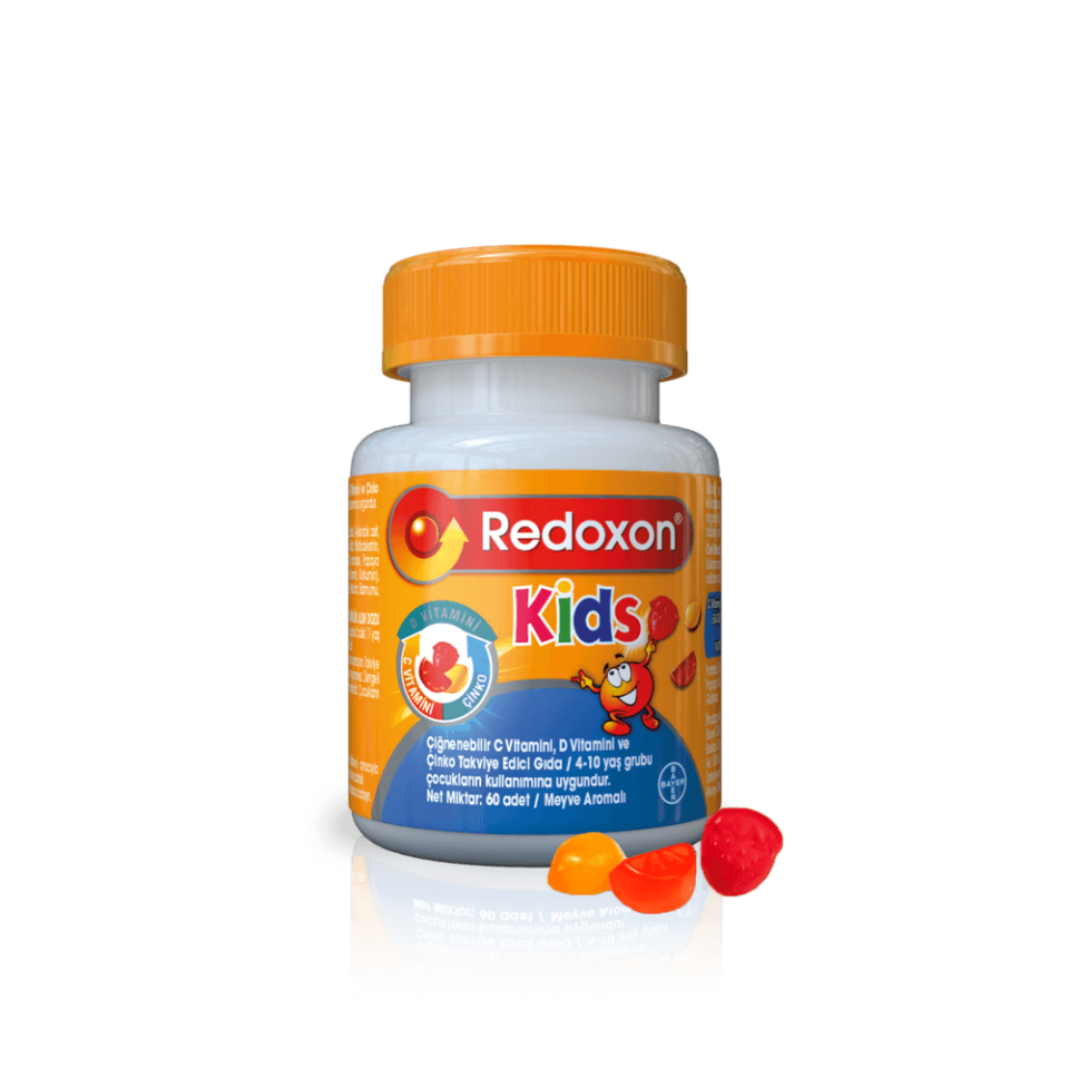 REDOXON KIDS VITAMIN C+D+ZINC 60 CHEWABLE TABLET - 02/2026