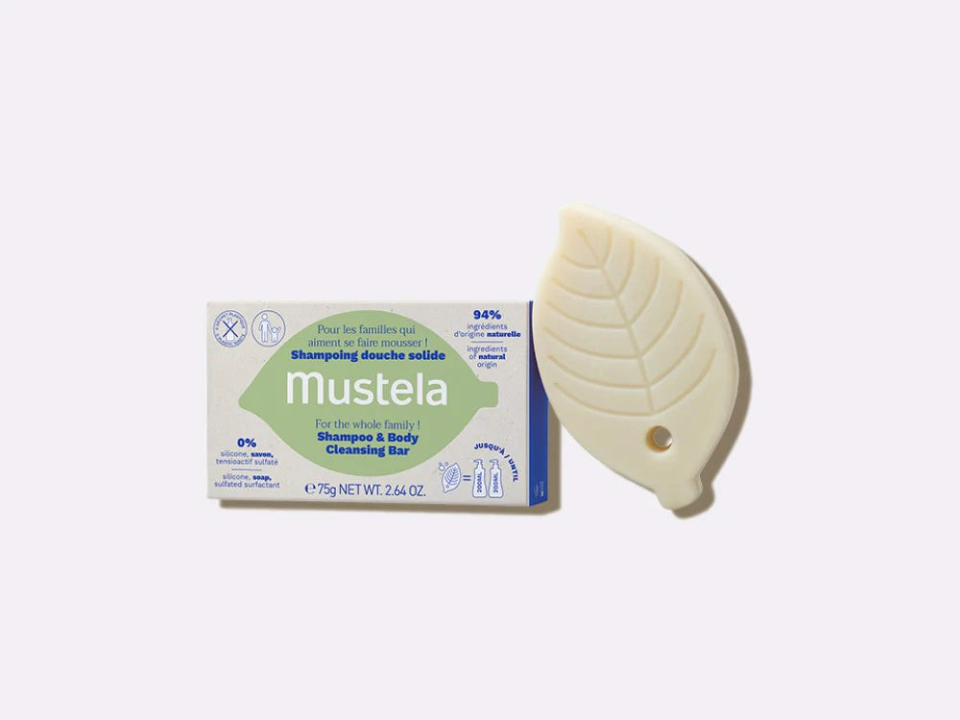 Mustela Şampuan & Vücut Temizleme Barı 75 gr - (SKT: 07/2027)