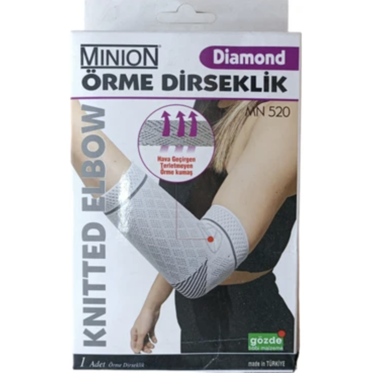 Minion Örme Silikon Pedli Dirseklik No: 3