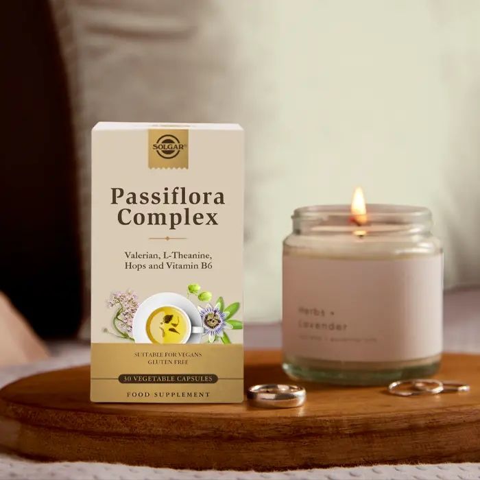 Solgar Passiflora Complex 30 Kapsül - (SKT: 02/2026)