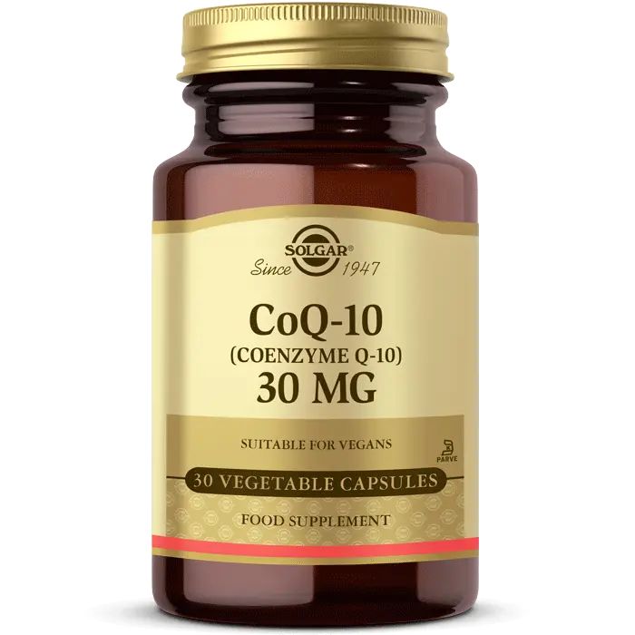 Solgar Coenzyme Q-10 30MG 30 Kapsül - (SKT: 03/2026)