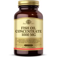 Solgar Fish Oil Concentrate 1000MG 60 Kapsül - (SKT: 12/2025)