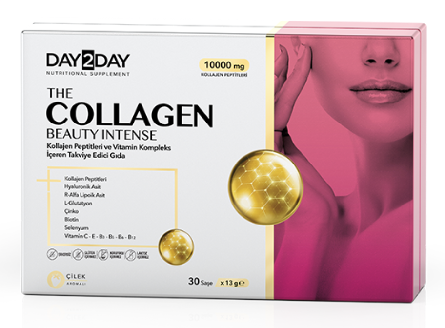 Day2day The Collegen Beauty Ananas Aromalı 10000 mg 30 Saşe - 1 Alana 1 Hediye - (SKT: 01/2028)