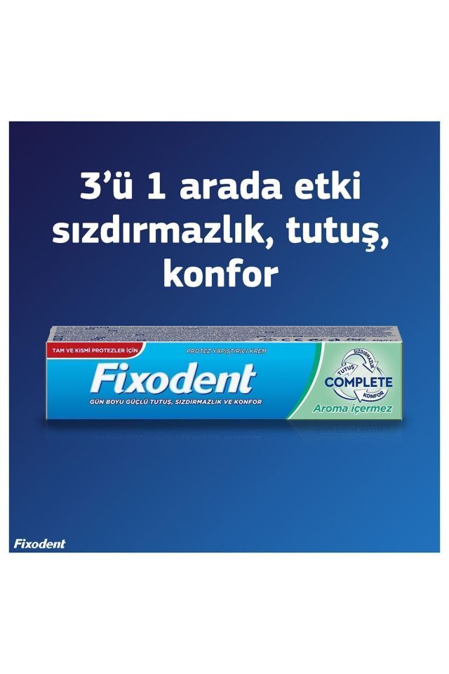 Fixodent Complete Protez Yapıştırıcı Naneli 40GR - (SKT: 01/2026)