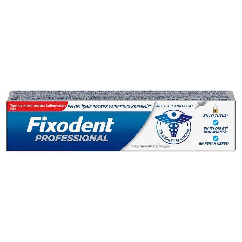 Професионално лепило за протези Fixodent 40GR - (SKT: 07/2026)