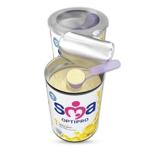 SMA Optipro 1 0-6 Ay Prebiyotikli Bebek Sütü 400 gr - (SKT: 07/2026)