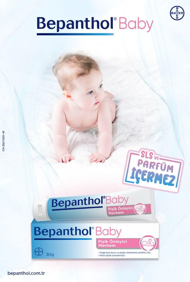 BEPANTHOL BABY DIAPER RASH CREAM 30GR - 06/2027