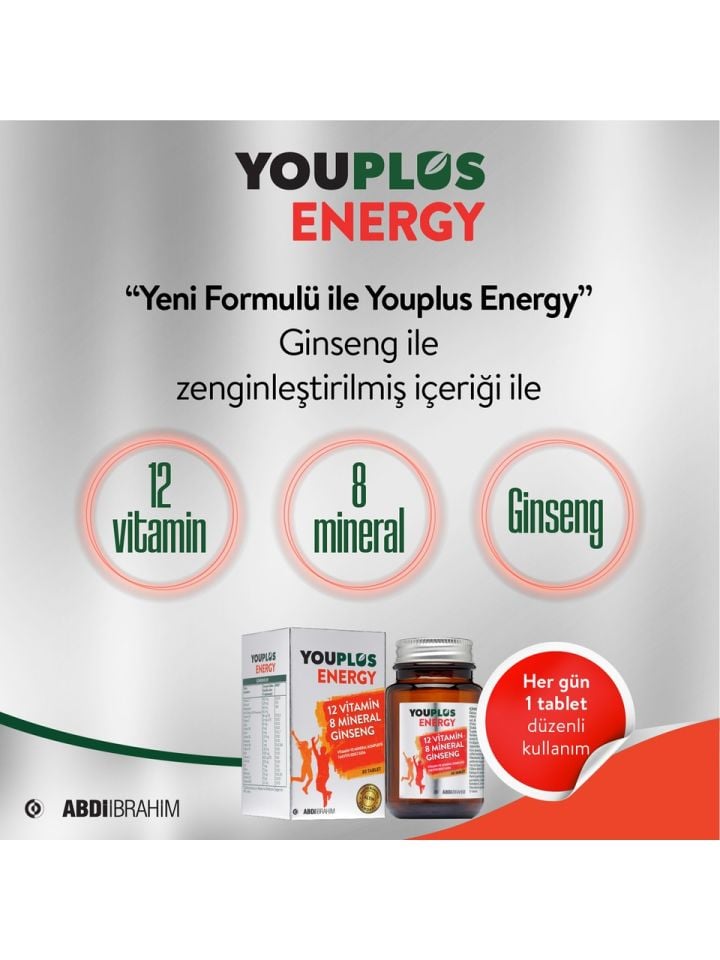 Youplus Energy 30 Tablet - (SKT: 01/2026)