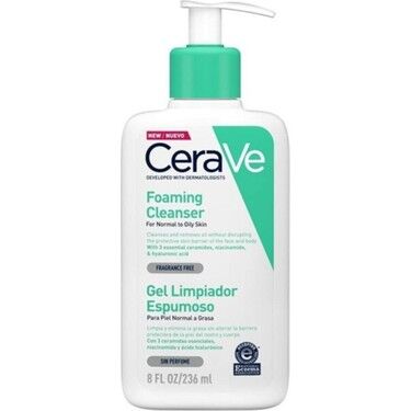 Cerave pjenušavo sredstvo za čišćenje za normalnu i masnu kožu 236 ml