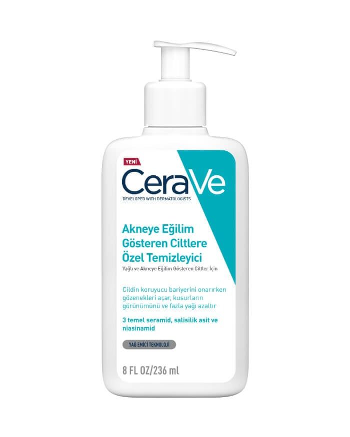 Cerave Sredstvo za čišćenje kože sklone aknama 236 ml