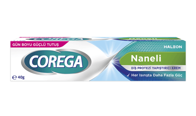 Лепило за протези Corega Mint 40GR - (SKT: 12/2026)