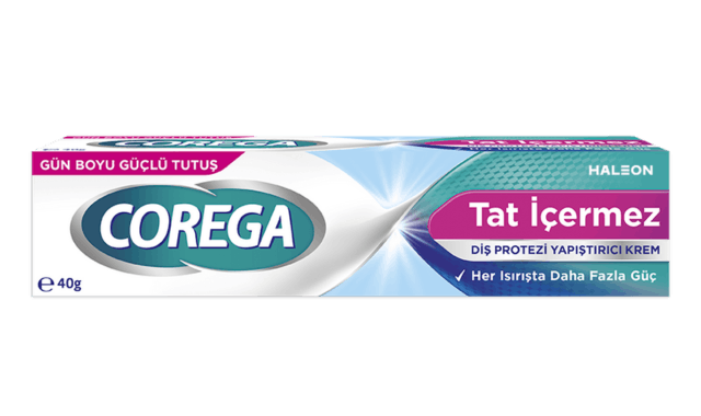 Лепило за протези Corega Безвкусен 40GR - (SKT: 03/2027)