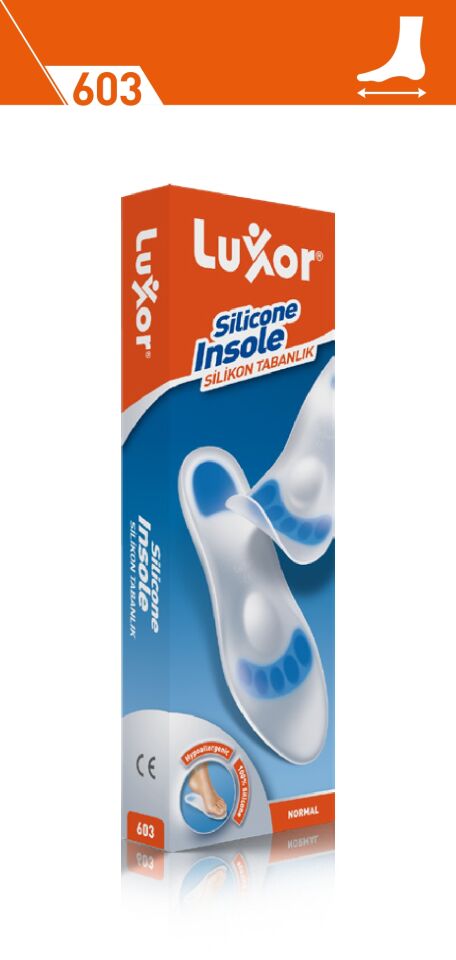 Luxor Silicone Insole XXL:45-46 (603)