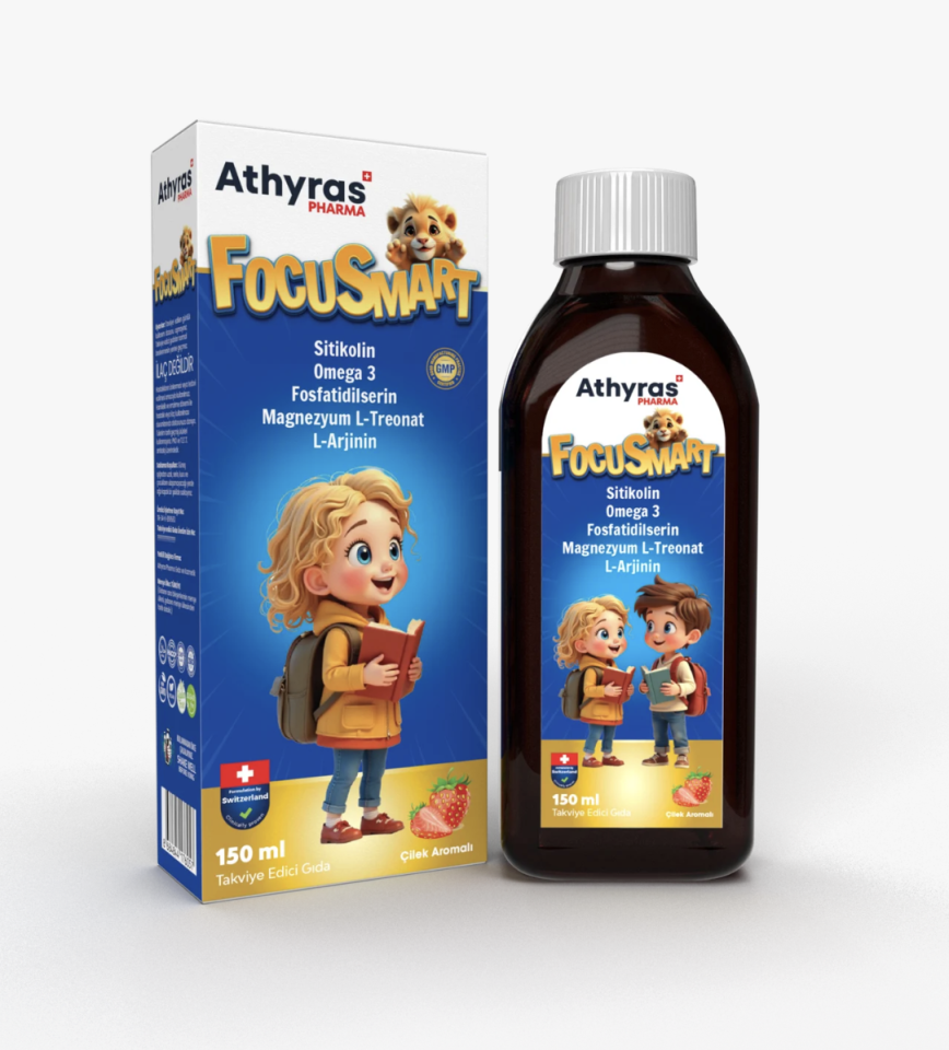 Athyras FocuSmart Şurup 150 ml - (SKT: 02/2028)