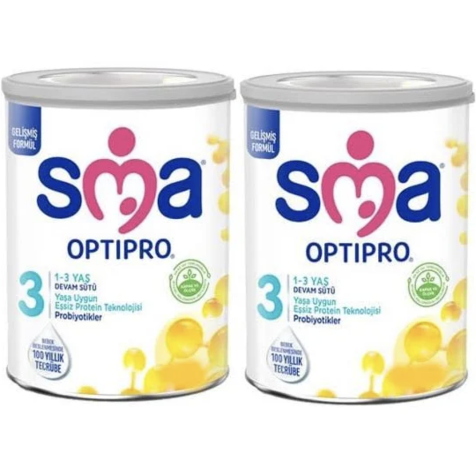 SMA Optipro 3 Devam Sütü 450 gr 2'li - (SKT: 10/2026)