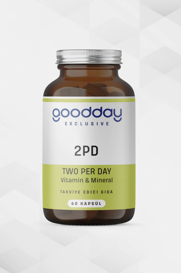 Goodday 2PD Two Per Day 60 Kapsül - (SKT: 01/2028)