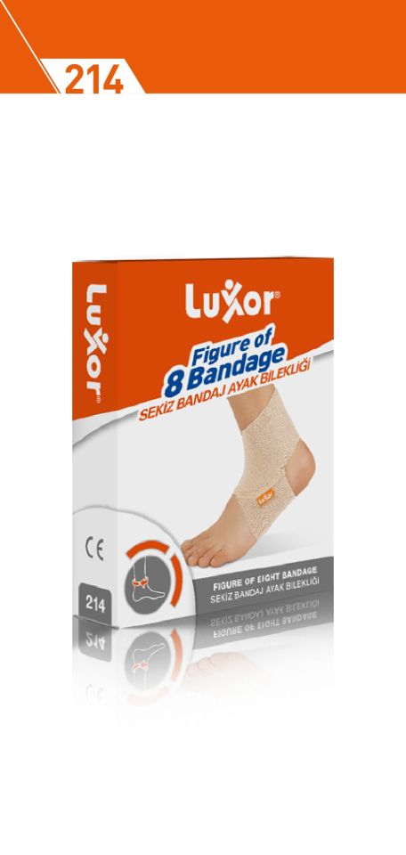 Luxor Sekiz (8) Bandaj Ayak Bilekliği S:20-22 (214)