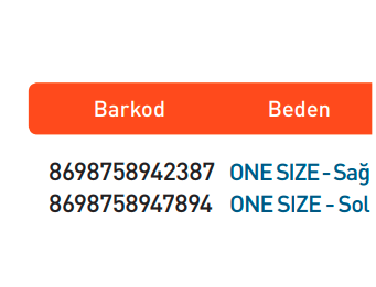 Luxor Başparmak Destekli El Bilek Ateli Sol (193)