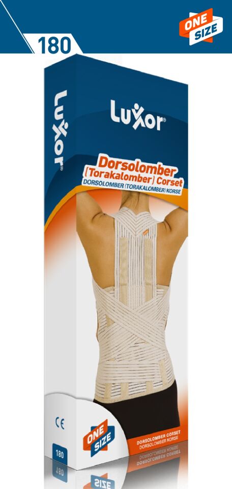 Luxor Dorsolumbar Korse (Tek Boy) (180)