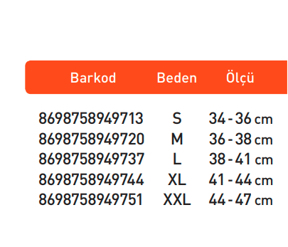 Luxor Örgü Patella Destekli Dizlik XXL:44-47 (103)
