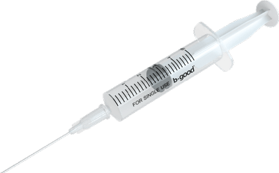B-Good Enjektör 5 cc 3 Parça Tekli - Yeşil - (SKT: 02/2029)