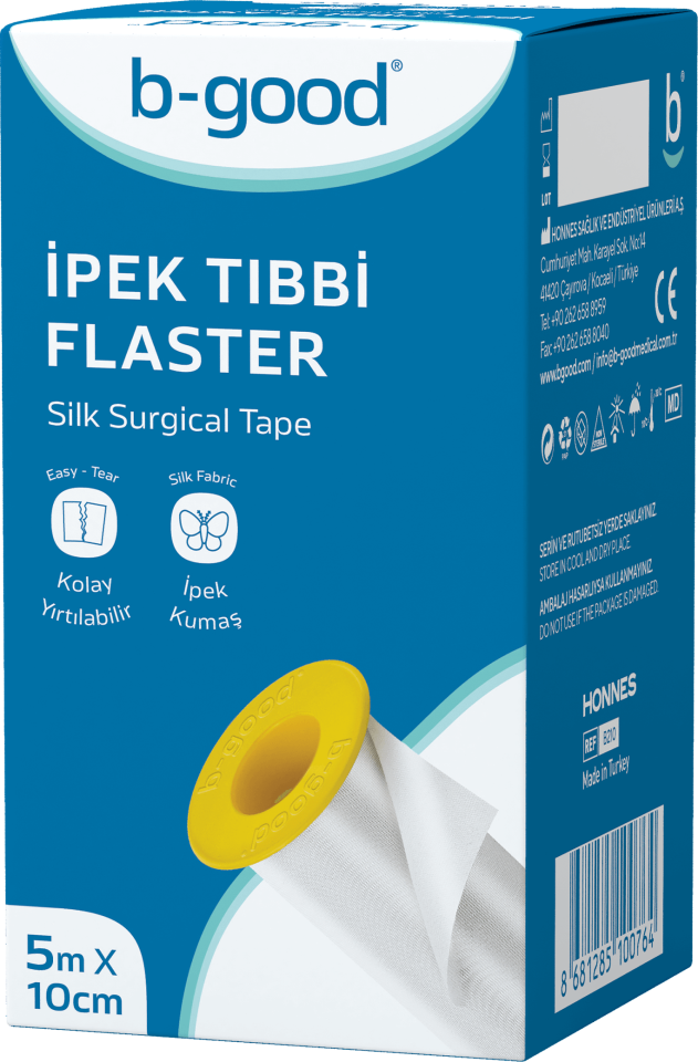 B-Good Esnek Tıbbi Flaster 5 m x 10 cm - (SKT: 01/2030)