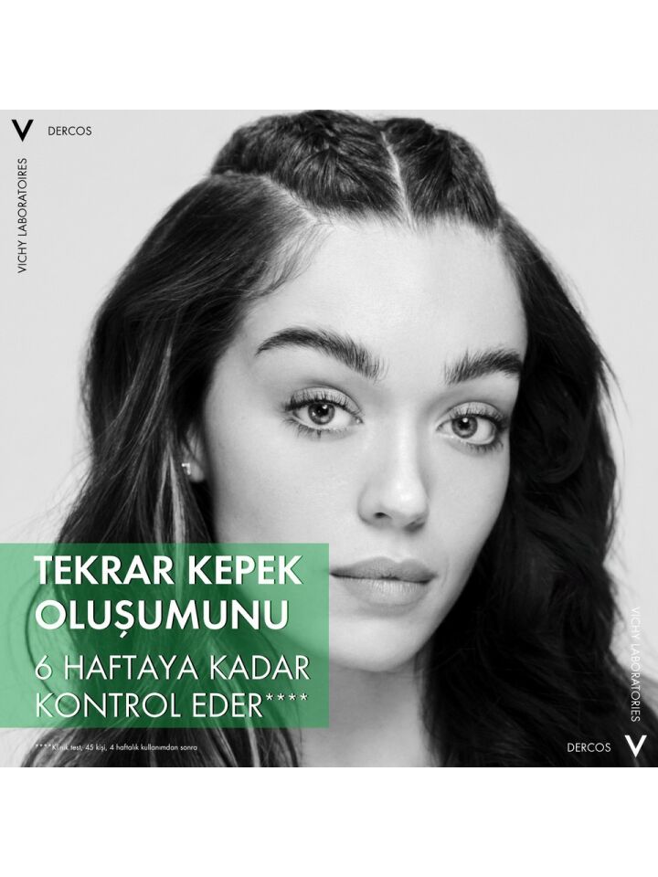 Vichy Dercos Kepek Karşıtı Şampuan Normal ve Yağlı Saçlar İçin 390ML