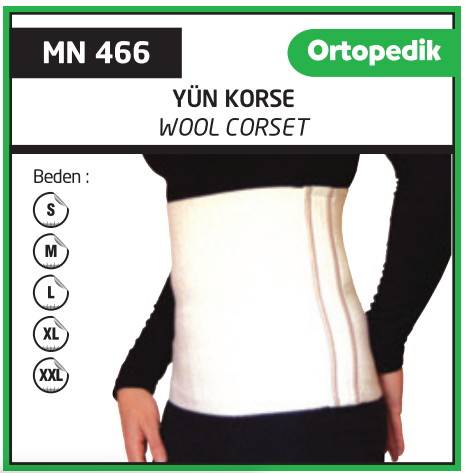 Minion Yün Bel Korsesi No: 1
