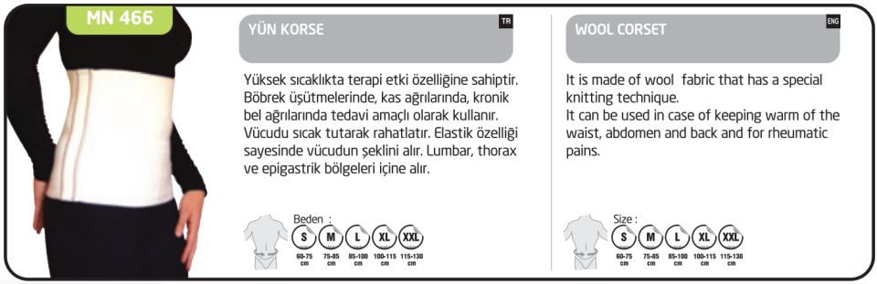 Minion Yün Bel Korsesi No: 1
