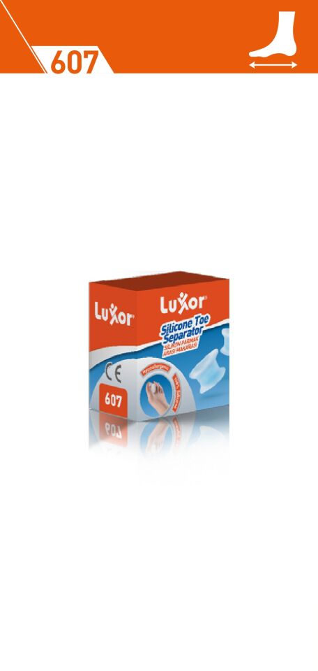 Luxor Silikon Parmak Arası Makarası L:43-46 (607)