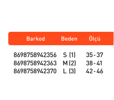 Luxor Silikon Parmak Halkası S:35-37 (628)