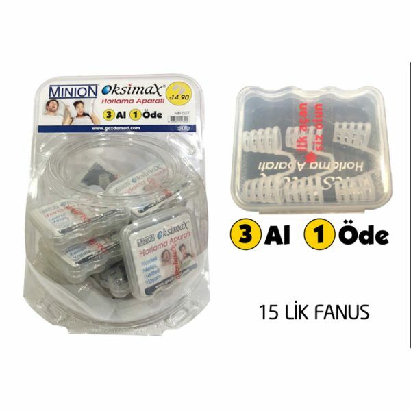 Minion Oksimax Horlama Aparatı Fanus Box 15'li