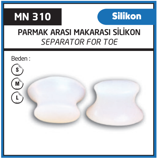 Minion Silikon Parmak Arası Makarası No: 1