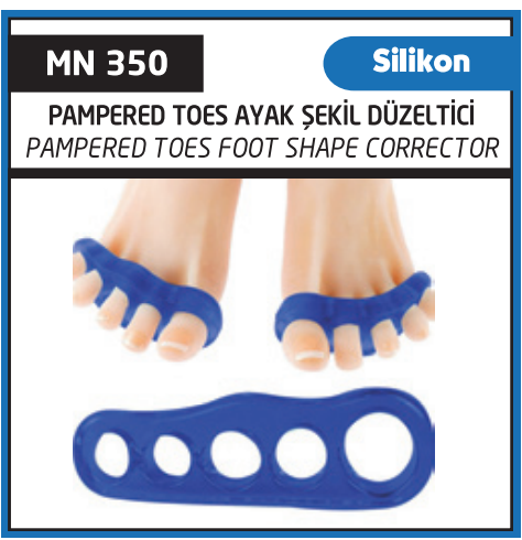 Pampared Toes Silikon Ayak Şekil Düzeltici