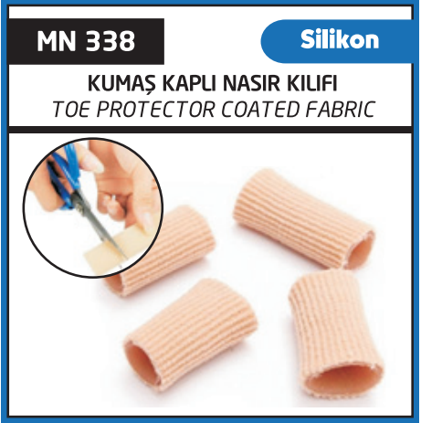 Minion MN-338 Kumaş Kaplı Parmak Koruyucu